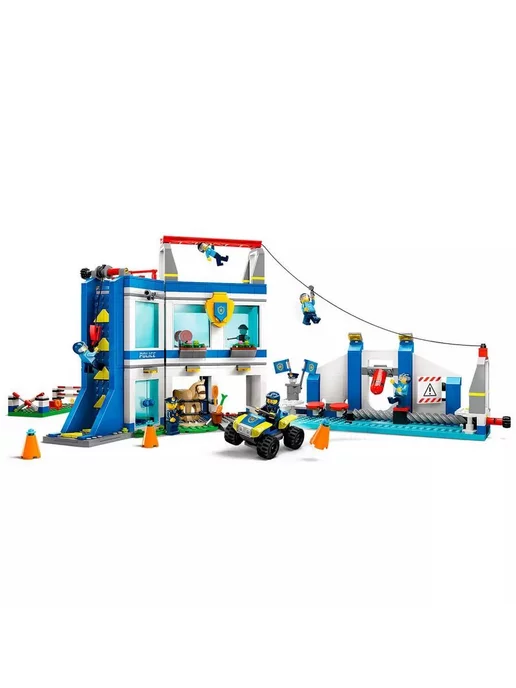 LEGO Конструктор Сити Полицейская академия 8013 905 дет, голубой, фото 2