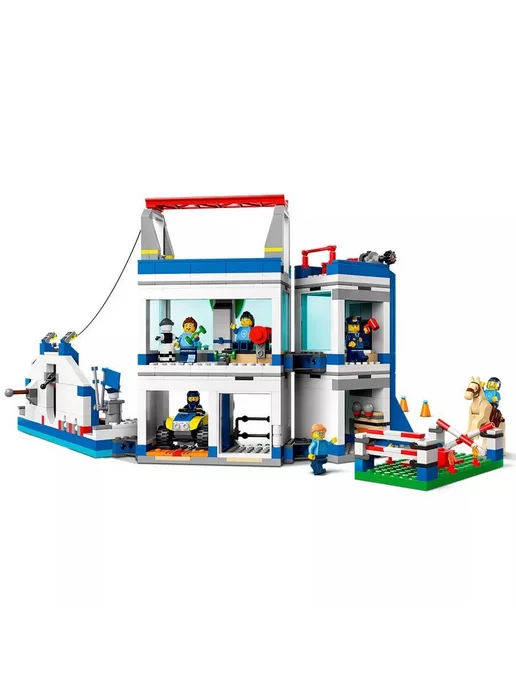 LEGO Конструктор Сити Полицейская академия 8013 905 дет, голубой, фото 4