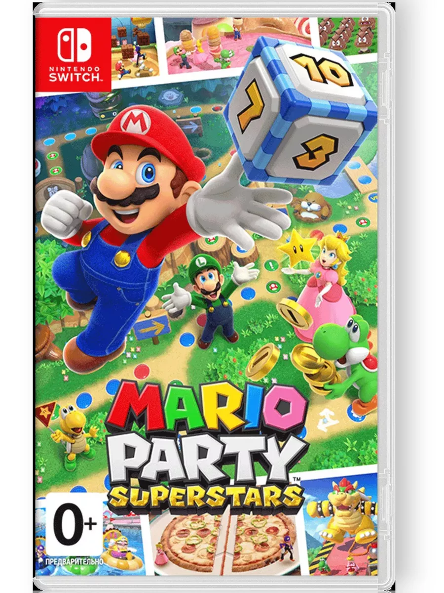 Mario Party Superstars. Switch RUS NINTENDO 219681991 купить в  интернет-магазине Wildberries