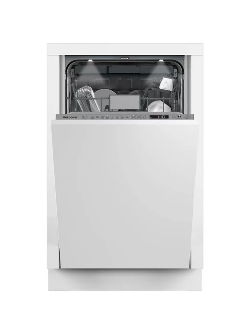 Hotpoint Встраиваемая посудомоечная машина HIS 2D85 DWT, серый, фото 2