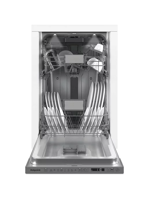 Hotpoint Встраиваемая посудомоечная машина HIS 2D85 DWT, серый, фото 3