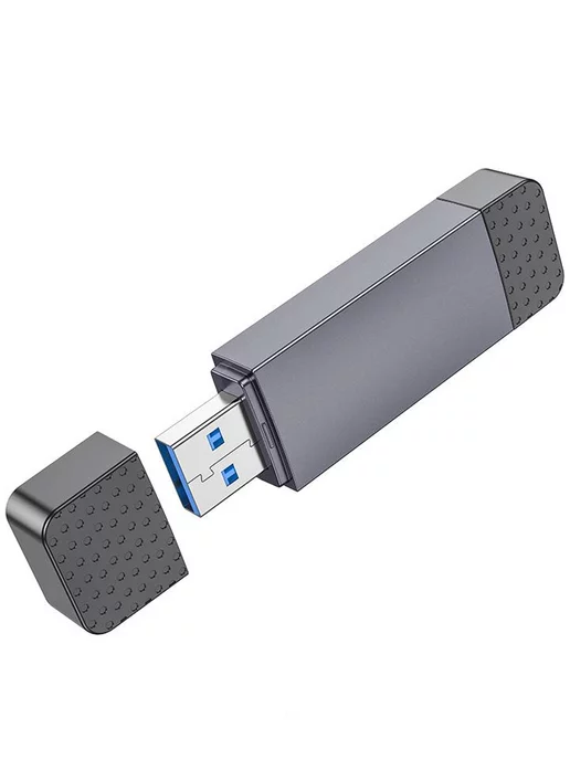 HOCO Переходник - картридер USB 3.0, для SD и Micro SD, вариант, фото 3