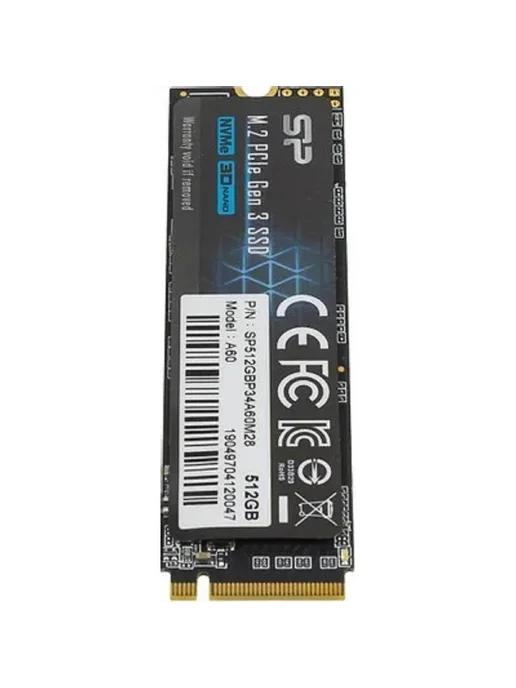 Silicon Power SSD диск SP512GBP34A60M28, 512 ГБ PCI-Express, 512 ГБ, фото 3