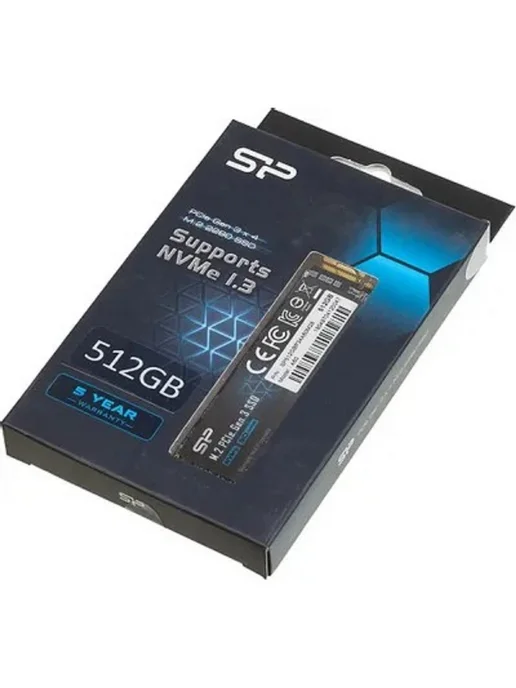 Silicon Power SSD диск SP512GBP34A60M28, 512 ГБ PCI-Express, 512 ГБ, фото 5