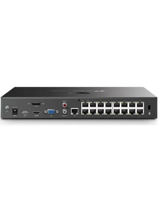 Видеорегистратор TP-Link VIGI NVR2016H-16MP 16 Channel PoE+ Network Video Recorder, черный, фото 3