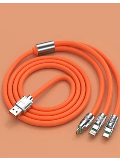 Кабель 3в1 USB – Lightning, Type-C, MicroUSB