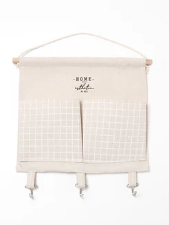 Кармашек текстильный настенный органайзер 30х28см