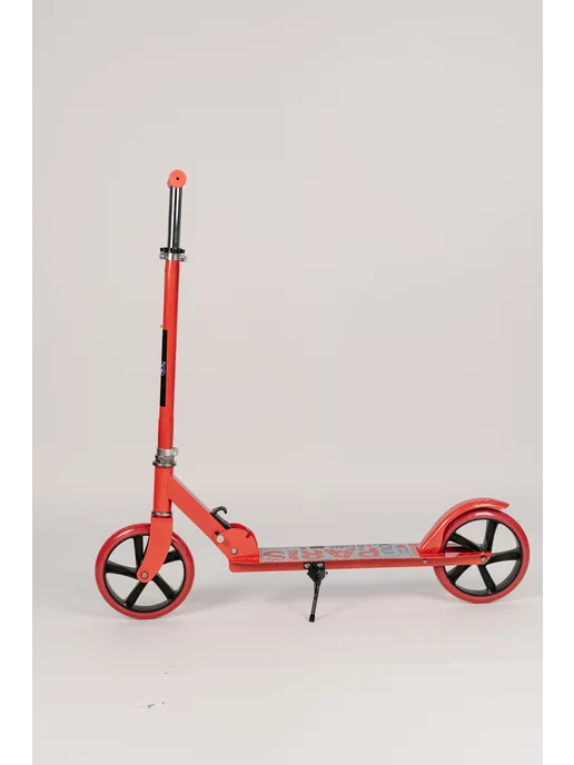 V8 Самокат двухколесный городской для детей и подростков 200мм, красный, фото 7