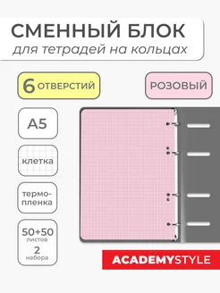 Сменный блок для тетрадей А5 100 листов