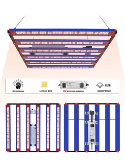 Светильник для растений, quantum board 320 Вт,Lm301h evo