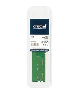 Оперативная память Crucial DDR4 8Gb DIMM (CT8G4DFRA32A) Crucial 219780275 купить за 1 919 ₽ в интернет-магазине Wildberries