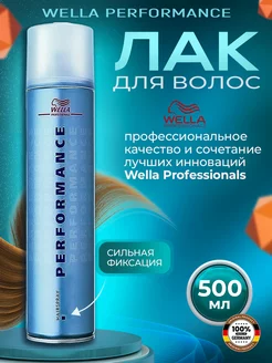 Wella Performance Лак для волос сильной фиксации 500 мл