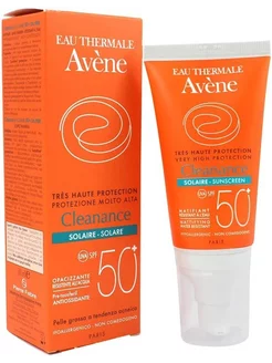 Солнцезащитный крем флюид Cleanance SPF 50