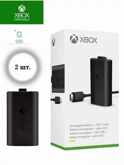 Аккумуляторы для геймпада Xbox Series S X+USB type C кабель