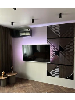 Набор декоративных настенных 3D панелей со вставками DanilovDecor 219885433 купить за 2 399 ₽ в интернет-магазине Wildberries