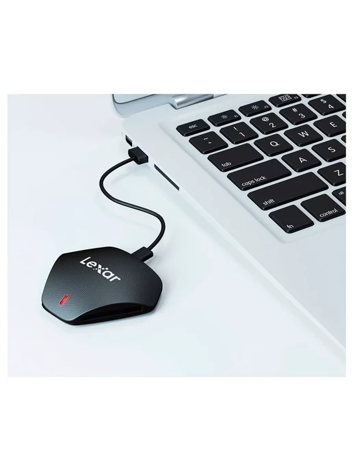 lexar Карт-ридер USB 3.1 Professional Multi-Card 3-in-1, черный, фото 3