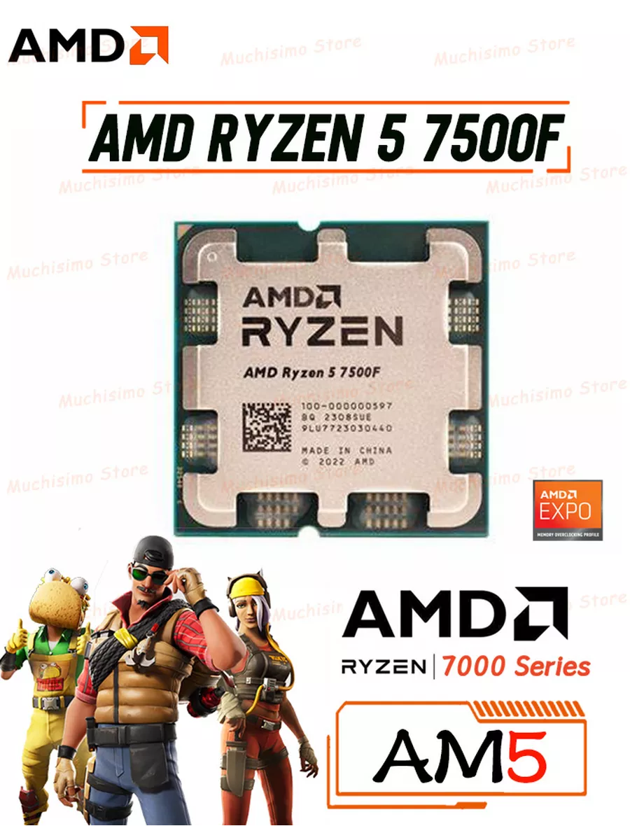 AMD Ryzen 5 7500F AMD Ryzen 219891695 купить в интернет-магазине