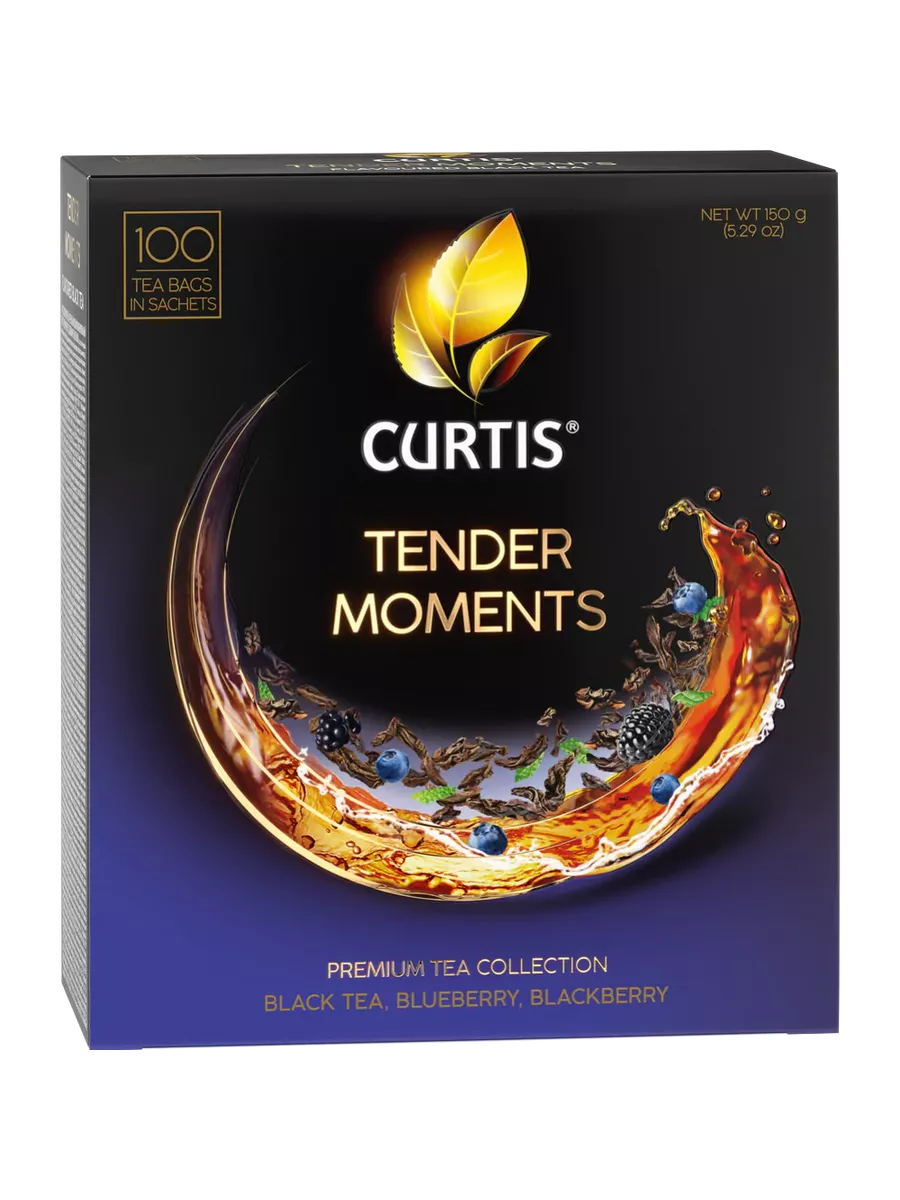 Чай черный «Curtis» Tender Moments, 100х1.5 г Curtis 219899319 купить за 579 ₽ в интернет-магазине Wildberries