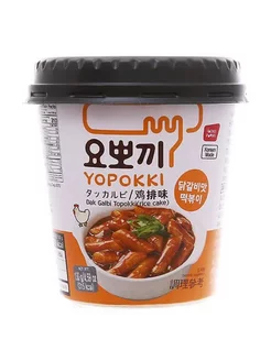 Токпокки (рисовые клецки) Yopokki со вкусом курицы Dak Galbi