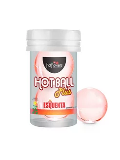 Лубрикант на масляной основе Hot Ball Plus с разогревающим э