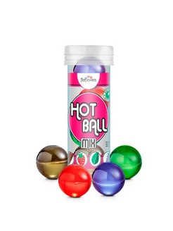 Ароматизированный лубрикант Hot Ball Mix на масляной основе