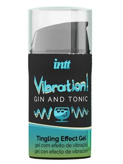 Жидкий интимный гель с эффектом вибрации Vibration! Gin & To