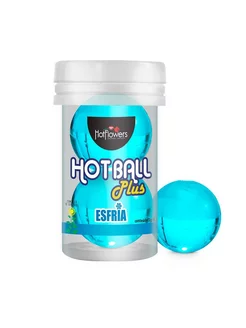 Лубрикант на масляной основе Hot Ball Plus с охлаждающим эфф