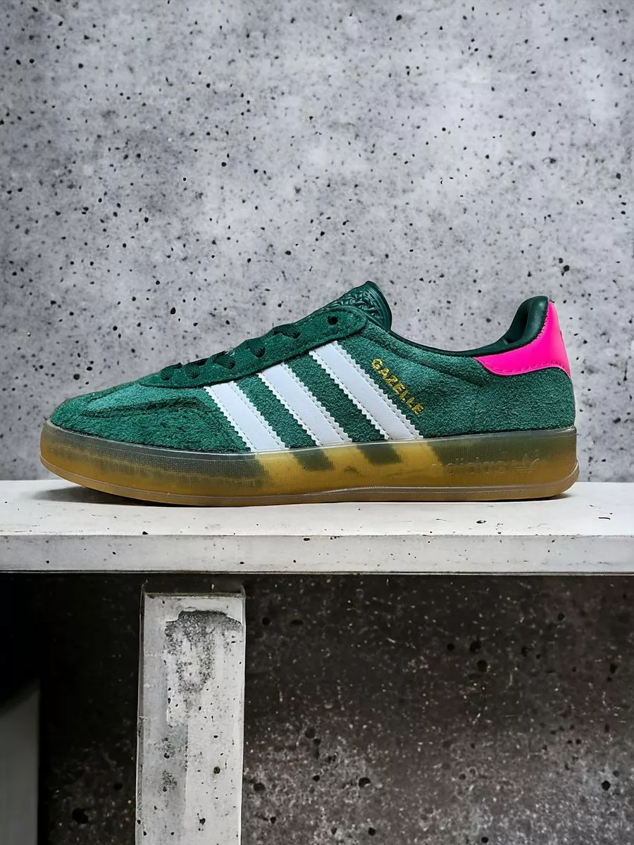 Adidas gazelle dark green online