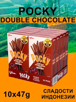 Подарочный сладкий набор Поки Двойной Шоколад 10 штук Pocky 220041708 купить за 938 ₽ в интернет-магазине Wildberries