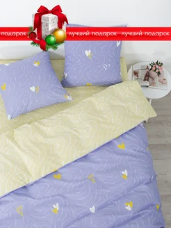 Постельное белье 1.5 спальное хлопок Сон Cotton 220043584 купить за 1 322 ₽ в интернет-магазине Wildberries