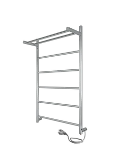 Полотенцесушитель электрический Line с полкой 80 40 Хром