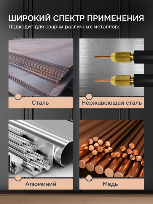 Ростерс Портативный сварочный аппарат Wark для точечной сварки, синий, фото 4