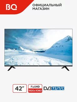 Телевизор 42F06B Черный FullHD 42" BQ 220074278 купить за 16 191 ₽ в интернет-магазине Wildberries