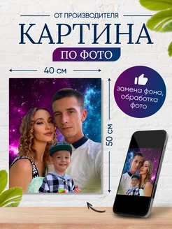 Картина по фото 40х50 см