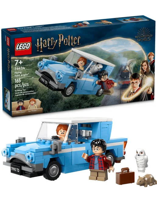LEGO Конструктор 76424 Harry Potter Летающий Форд, синий