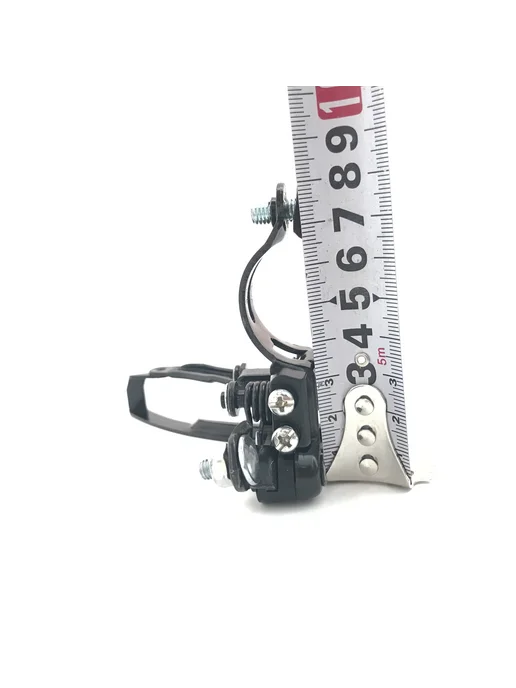 ТурбоМото Переключатель передний Shimano TZ500 нижняя тяга 31.8мм 42T, вариант, фото 6