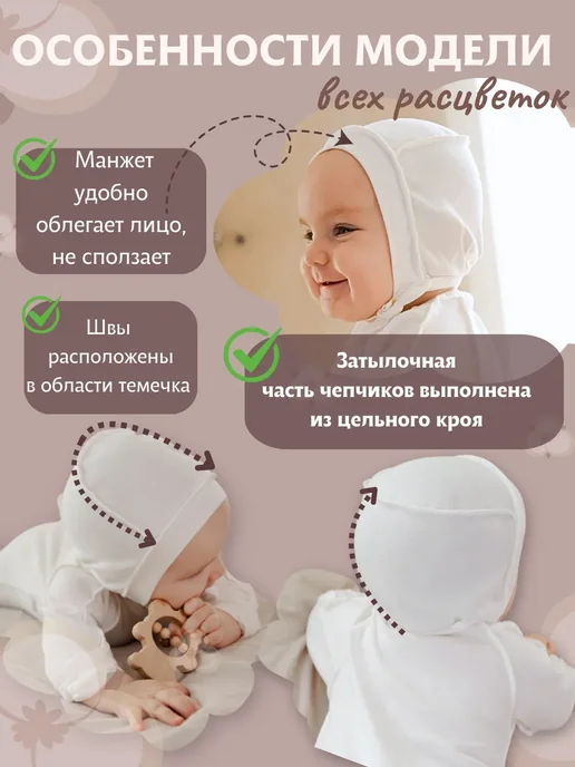 Солнышко. Шапочки ажурные набор 3 штуки, голубой, фото 2