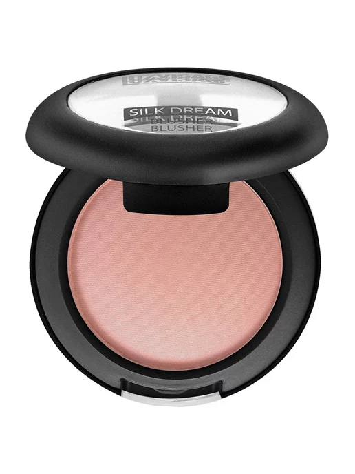 LUXVISAGE Румяна для лица сухие компактные Silk Dream, тон 02 персик, розовый, фото 8