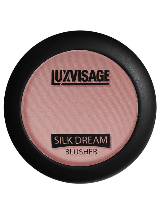 LUXVISAGE Румяна для лица сухие компактные Silk Dream, 03 розовый беж, розовый, фото 7