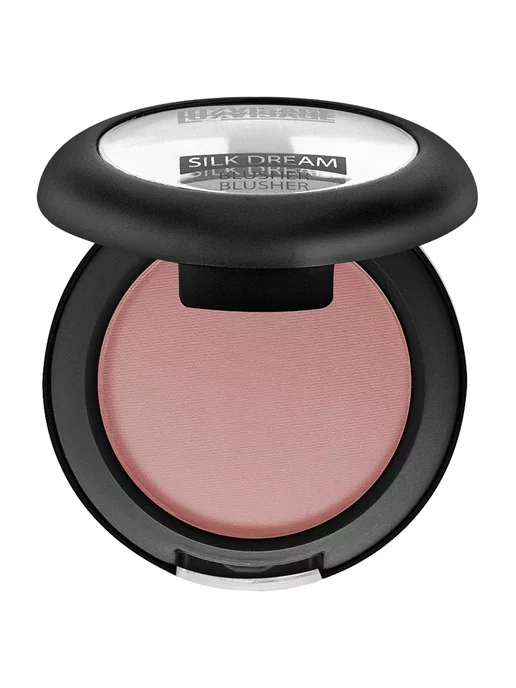 LUXVISAGE Румяна для лица сухие компактные Silk Dream, 03 розовый беж, розовый, фото 8