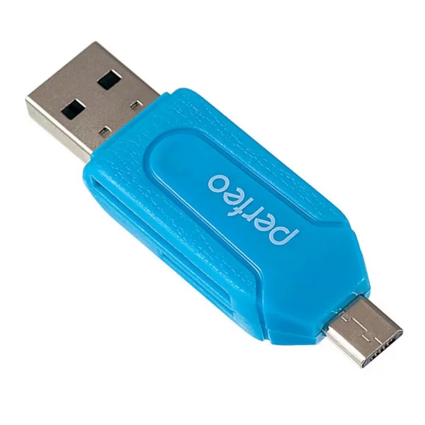 Кард-ридер USB Micro USB Micro SD MMC