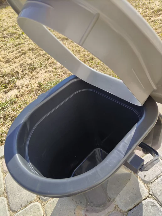 БЗПИ Ведро туалет с крышкой для пожилых, 16 л, фото 5