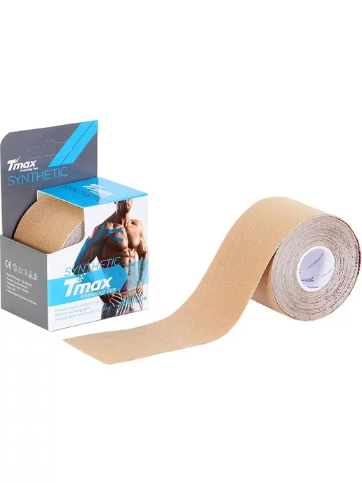 Tmax Тейп кинезиологический Synthetic 5 см x 5 м, 423310, 5 м