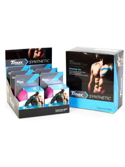 Tmax Тейп кинезиологический Synthetic 5 см x 5 м, 423334, 5 м, фото 2
