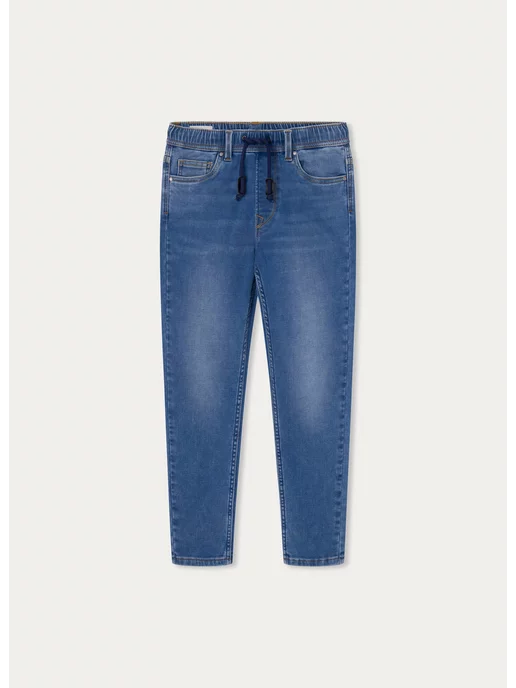 PEPE JEANS LONDON Джинсы слим зауженные синие, синий