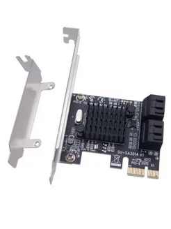 Адаптер PCI-E на 4 выхода SATA 3.0 6 Гбит с SA3014 mrm-power 220212542 купить за 1 853 ₽ в интернет-магазине Wildberries