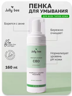 Пенка для умывания c CBD, ниацинамидом и цинком