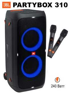 PartyBox 310 портативная беспроводная колонка с микрофонами JBL 220231410 купить за 79 679 ₽ в интернет-магазине Wildberries