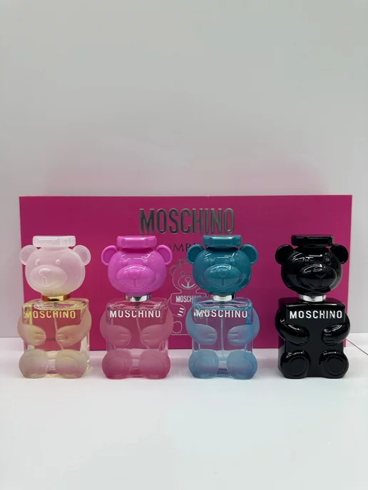 MOSCHINO Духи Москино Той 2, Той 2 Баббл Гам, Той Бой, 4 шт, фото 2