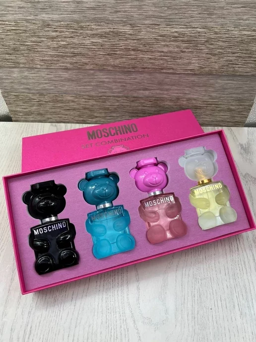 MOSCHINO Духи Москино Той 2, Той 2 Баббл Гам, Той Бой, 4 шт, фото 4